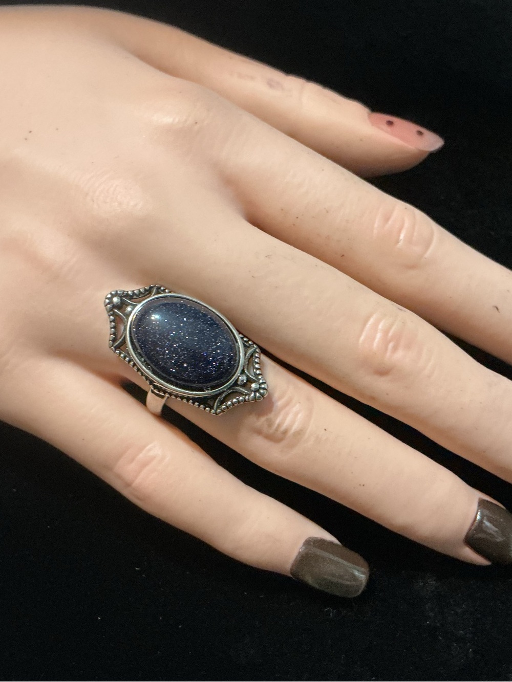 Adjust. Sandstone ring